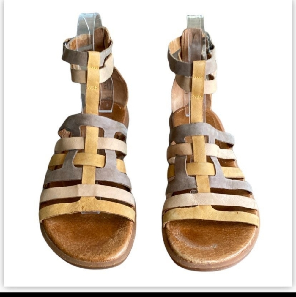 Naya Leather Gladiator Sandals
